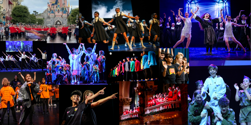 2023 pictures including students performing